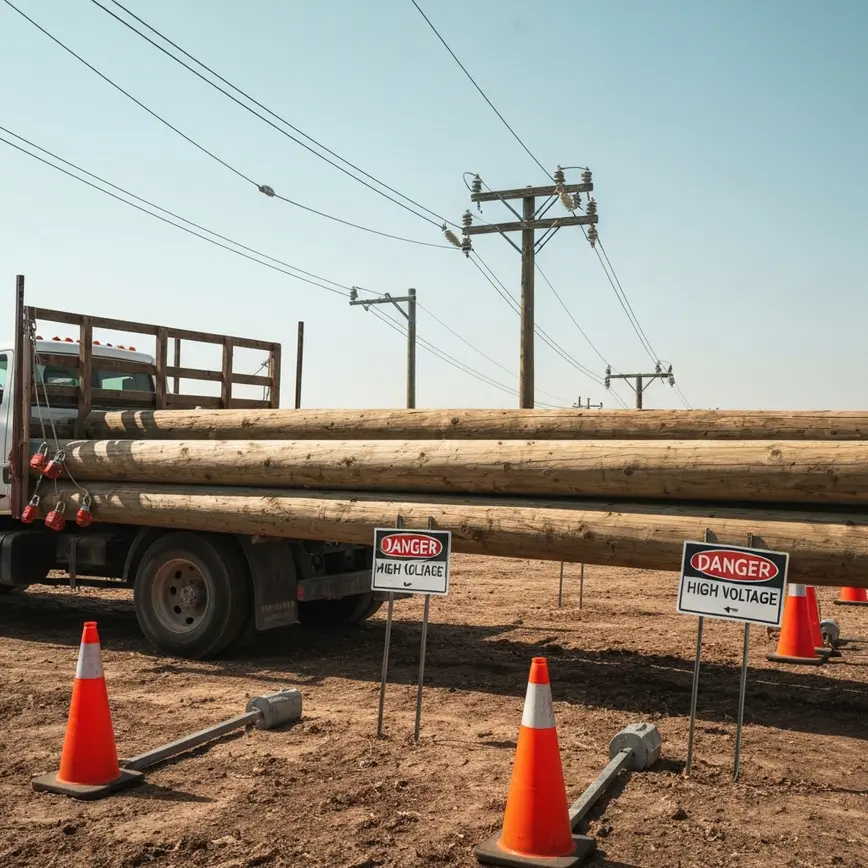 Overhead Power Line Safety Toolbox Talk 2025