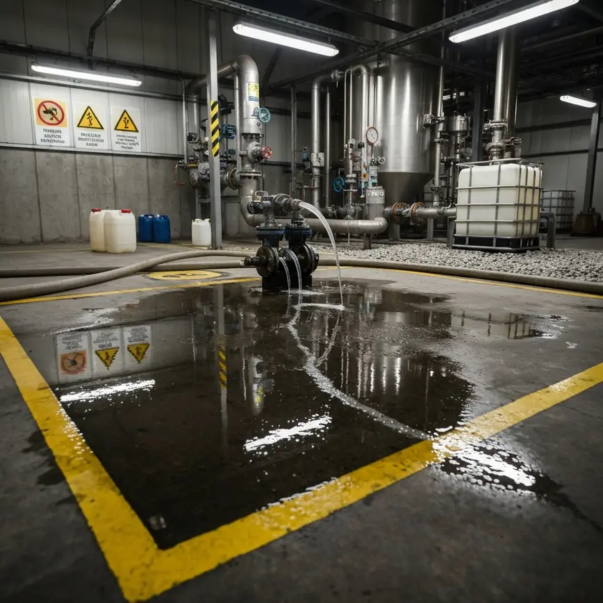 caustic soda exposure prevention