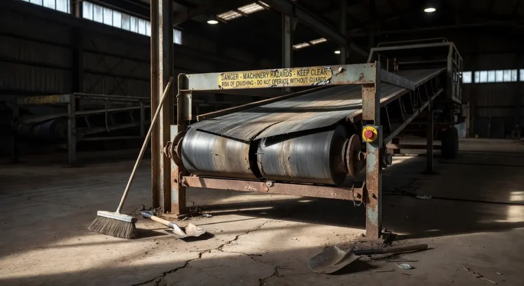 Conveyor Belt Entanglement Toolbox Talk 2026