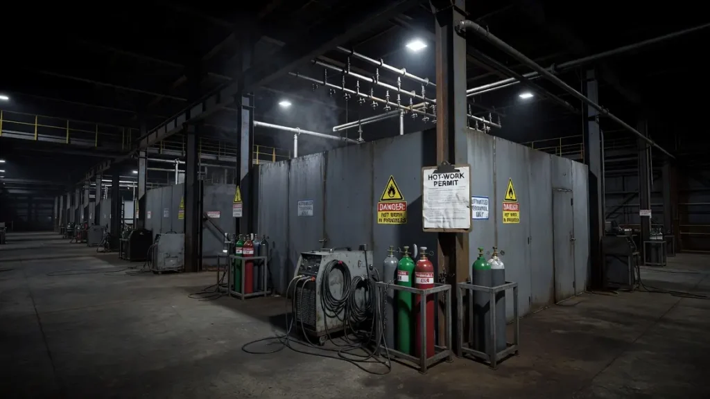Steel Plant Fire Safety Toolbox Talk 2026