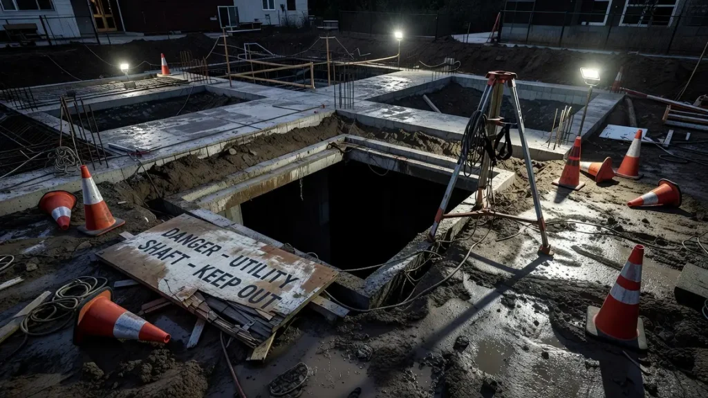 Utility Shaft Fall Protection Toolbox Talk 2026