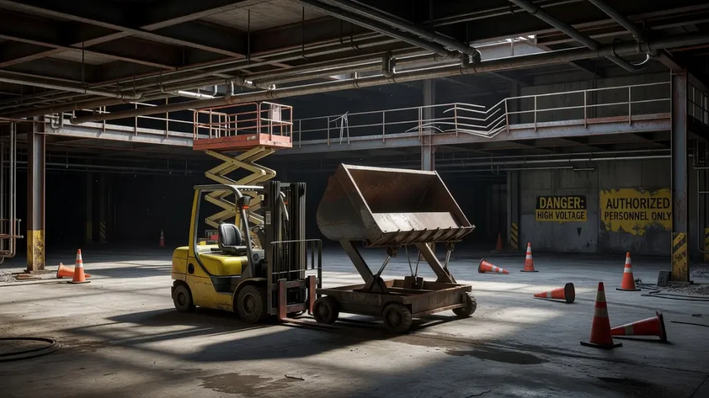 Forklift Work at Height Toolbox Talk 2026