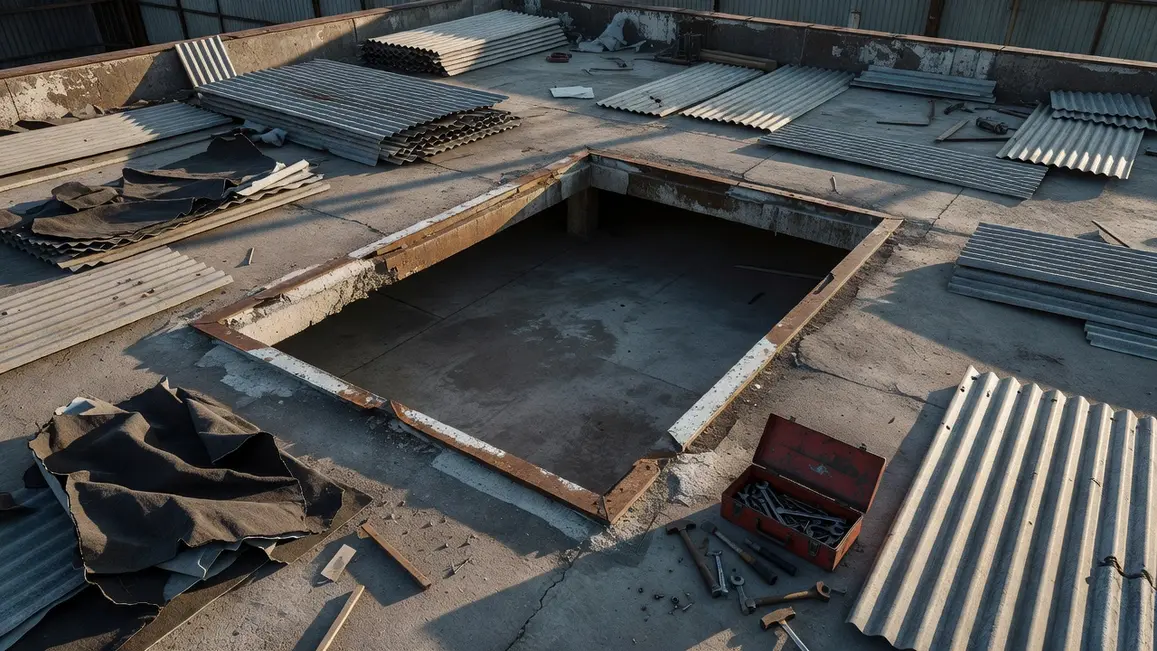 roof fall protection