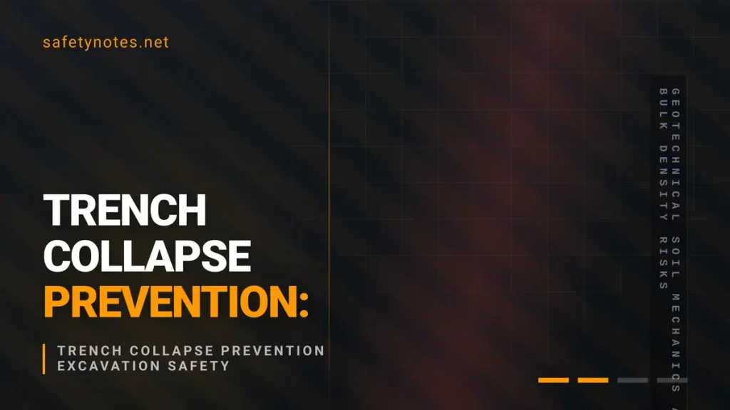 Trench Collapse Prevention: Engineering & Legal Guide