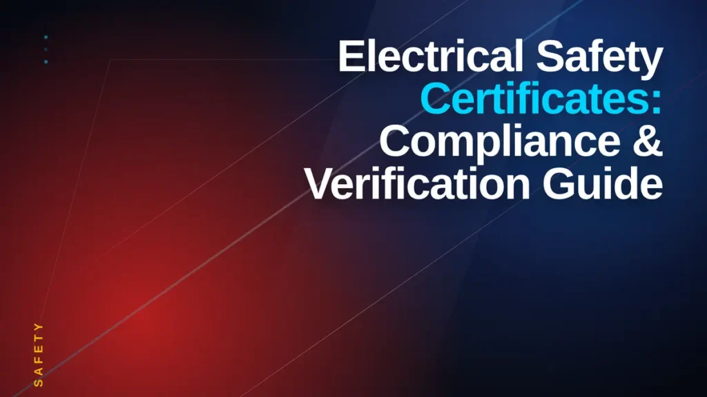 electrical-safety-certificates-compliance-verification-guide